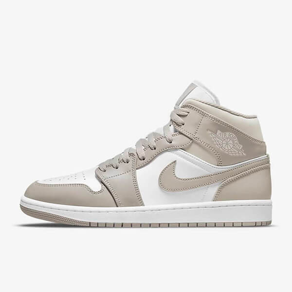 Nike Air Jordan 1 Mid Linen Kengät Naiset Miehet Suomi