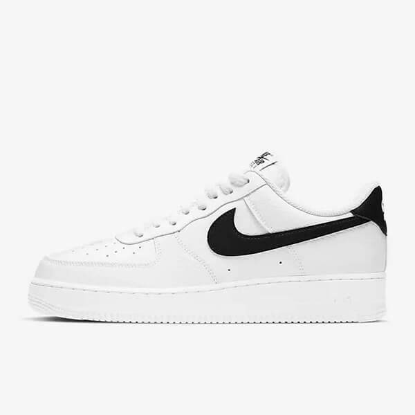 Nike Air Force 1 07 White Black Kengät Naiset Miehet Suomi