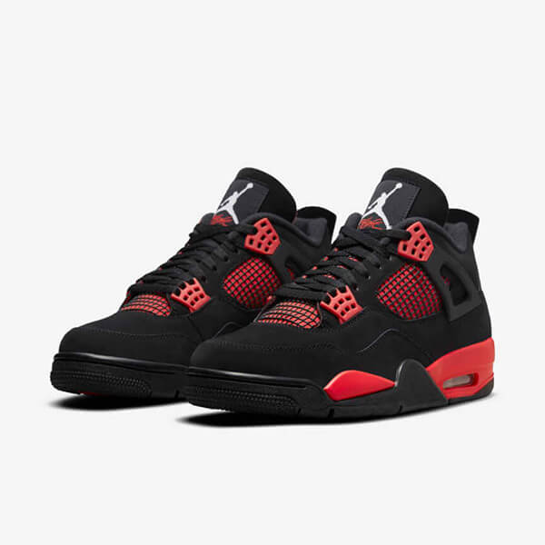 Nike Air Jordan 4 Retro Red Thunder Kengät Naiset Miehet Suomi