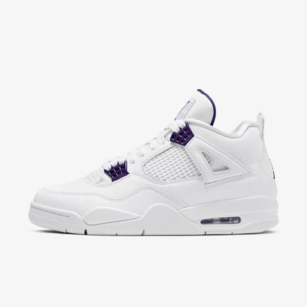 Nike Air Jordan 4 Retro Metallic Purple Kengät Naiset Miehet Suomi