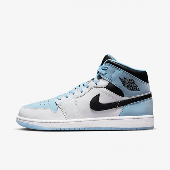 Nike Air Jordan 1 Mid Se Ice Blue Kengät Naiset Miehet Suomi