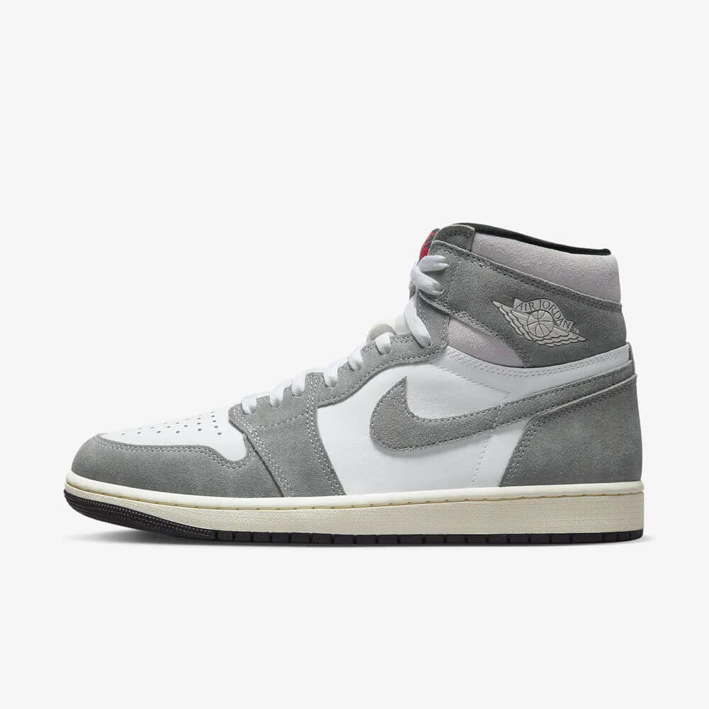 Nike Air Jordan 1 Retro High OG Washed Black Smoke Grey Kengät Naiset Miehet Suomi