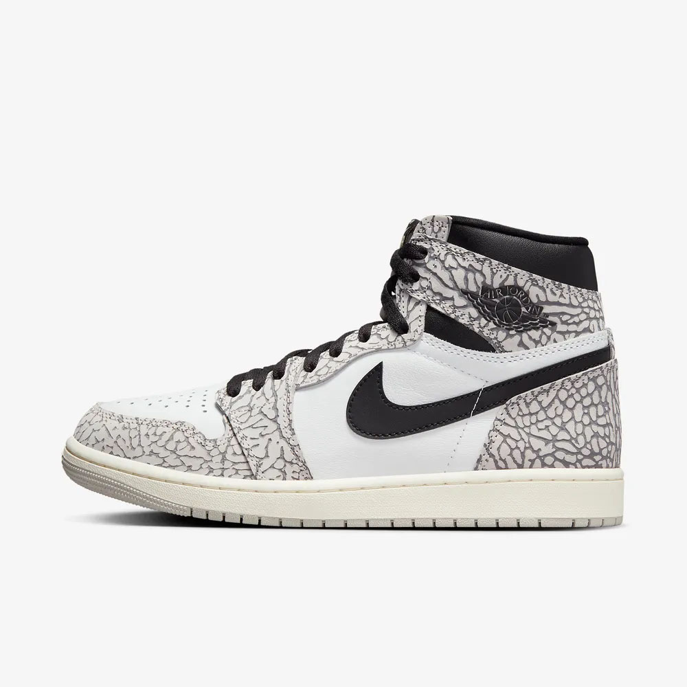 Nike Air Jordan 1 Retro High OG White Cement Kengät Naiset Miehet Suomi